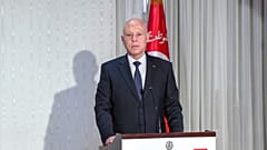 رئيس الجمهورية التونسية قيس سعيد - تونس 2021/12/08