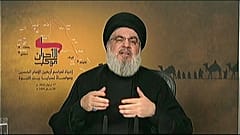 الأمين العام لحزب الله اللبناني حسن نصرالله.
