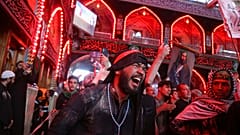 Kerbela'da düzenlenen "Erbain" törenleri