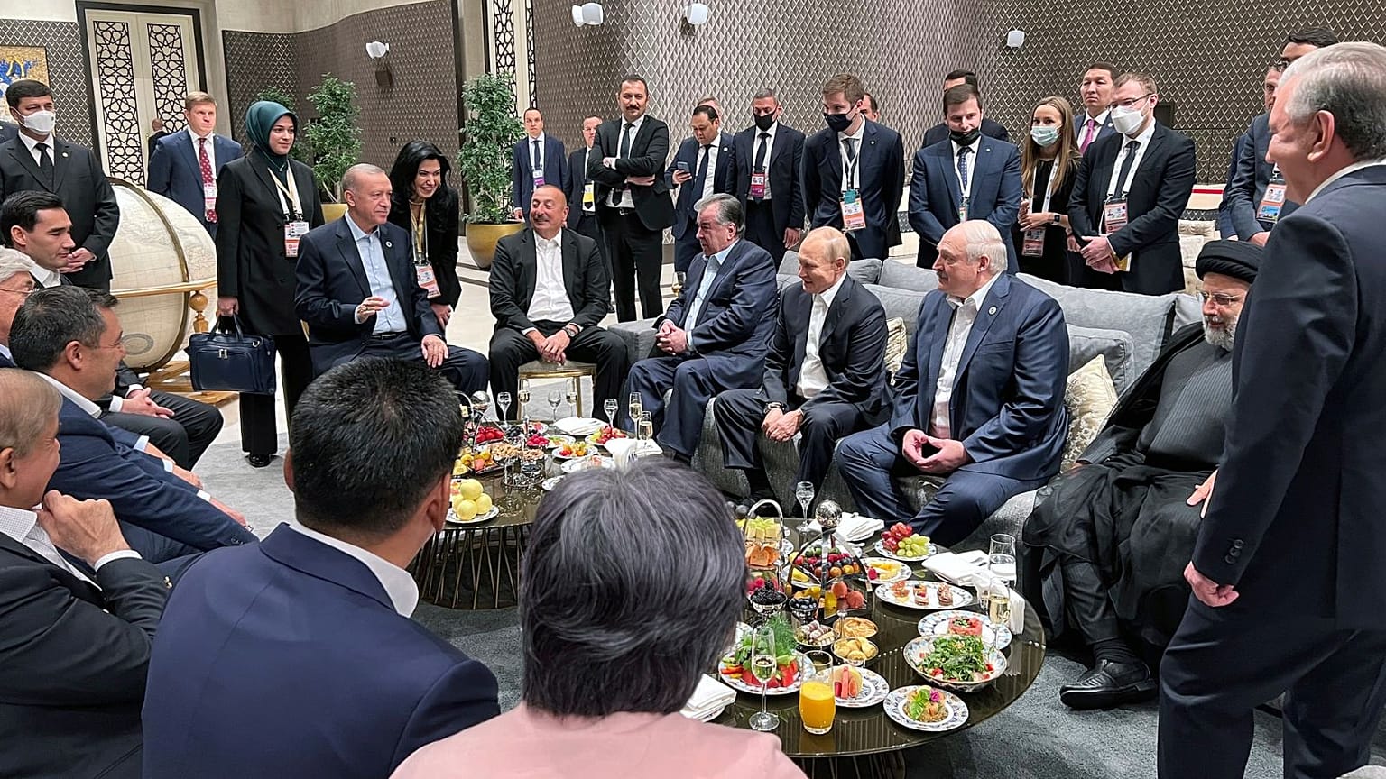 نشست سازمان همکاری شانگهای در ازبکستان