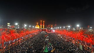 مراسم اربعین در کربلا