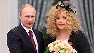 Алла Пугачева и Владимир Путин, 2014 год