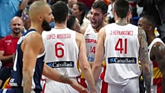 Στιγμιότυπο από τον τελικό του Ευρωμπάσκετ