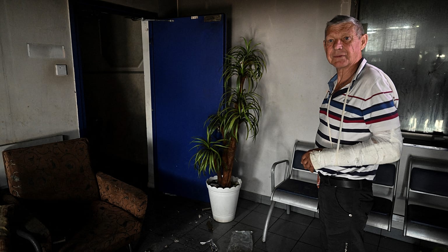 Mykhailo Chindey diz que foi torturado durante 12 dias pelo exército russo