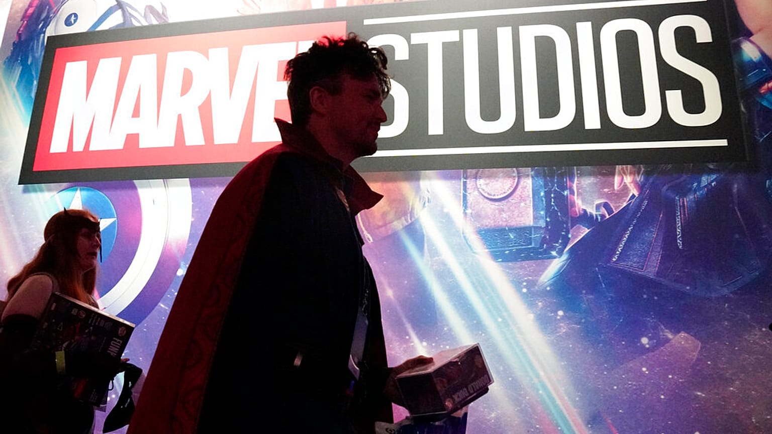 معرض استوديوهات مارفل في معرض D23 Expo في أنهايم، كاليفورنيا، يوم السبت 10 سبتمبر 2022 