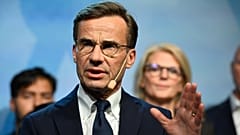 FILE: Ulf Kristersson, leader of the Moderate party in Sweden, September 2022