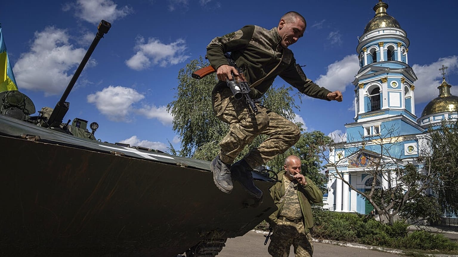 Украинские военнослужащие