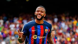 A holland válogatott Memphis Depay 2021-ben igazolt az FC Barcelonába a francia Lyontól