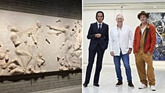 The sculptures are on display at Thomas Houseago's new exhibition in Finland