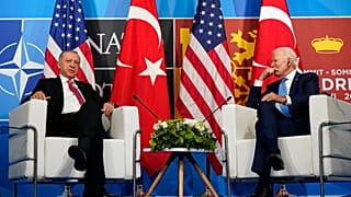 Cumhurbaşkanı Erdoğan ile ABD Başkanı Biden (arşiv)