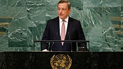 Mario Draghi alle Nazioni Unite. (New York, 20.9.2022)