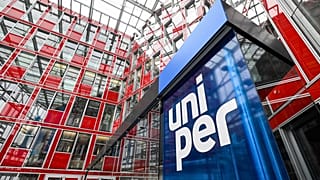 Вход в шта-квартиру Uniper в Дюссельдорфе 