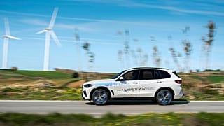 A BMW iX5 Hydrogen prototípusa