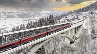 Switching planes for trains is one the best ways to reduce your carbon footprint.