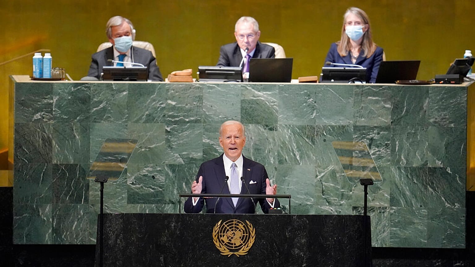 ABD Başkanı Joe Biden BM'nin 77. Genel Kurum oturumunda konuşma yaptı