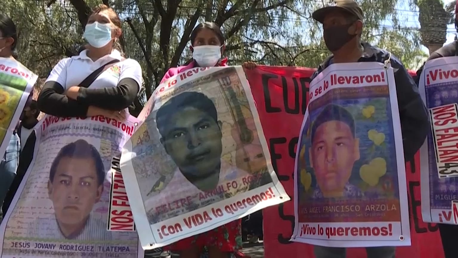 Protesta in Messico