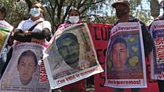 La manifestación frente a la embajada de Israel