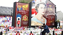 Shankill Road, Belfast, Irlanda del Norte, Reino Unido 19/9/2022