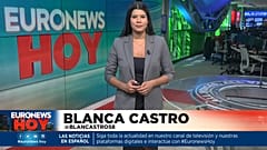 Blanca Castro en Euronews Hoy. 