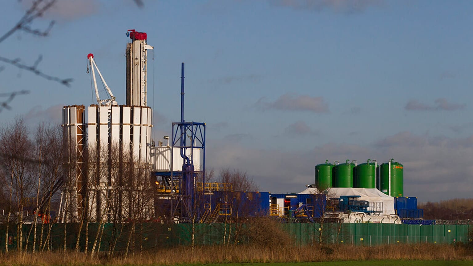 Bohrstation in Manchester, England