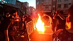 Demonstranten in Teheran, 21. September 2022