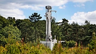 Vista del sitio de perforación exploratoria de Cuadrilla, en Balcombe, West Sussex, Inglaterra, el 20 de agosto de 2013. (Archivo).