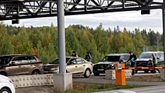 Mehr Verkehr an der Finnischen Grenze- viele Russen wollen einer Zwangsrekrutierung entgehen