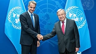 Κυριάκος Μητσοτάκης, Αντόνιο Γκουτέρες