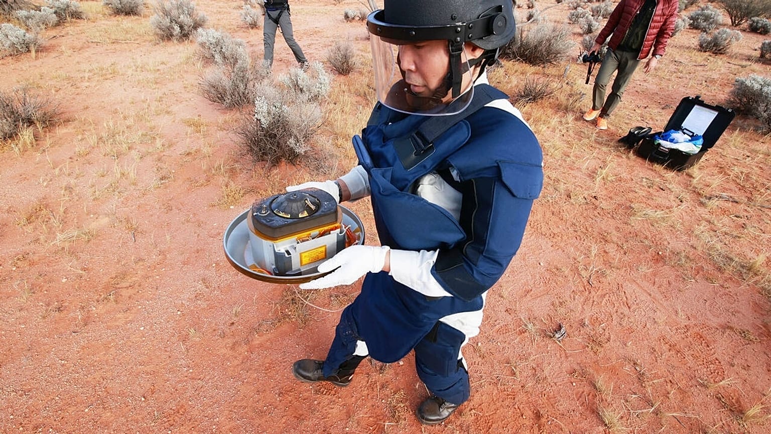 Asteroitten dünyaya getirilen örnek