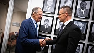 Szijjártó Péter és Szergej Lavrov New Yorkban