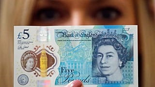 Eine Fünf-Pfund-Note