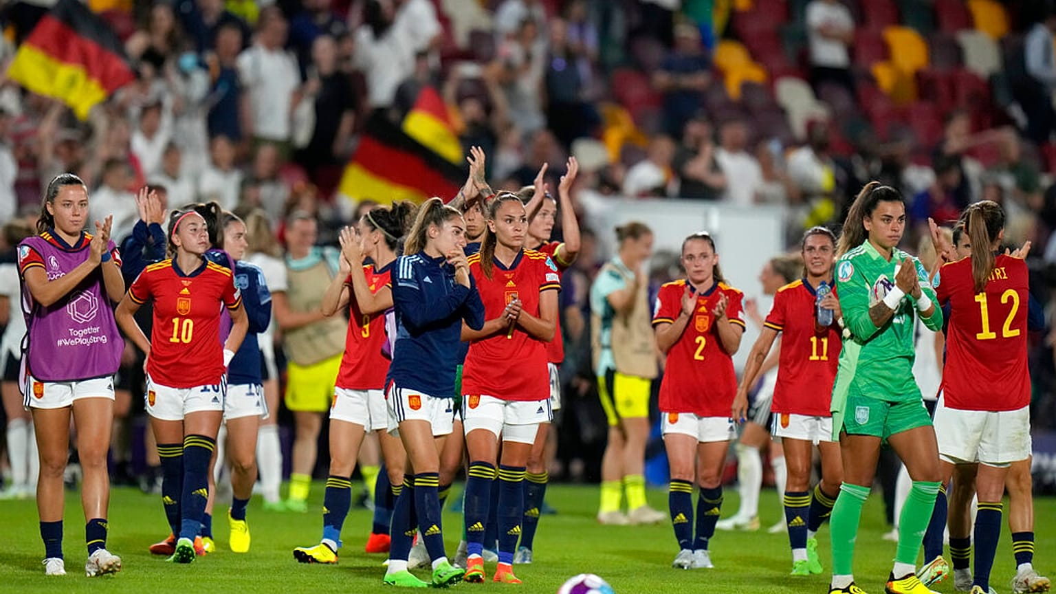 İspanya, 2022 Avrupa Kadınlar Futbol Şampiyonası'nda çeyrek finalde elendi