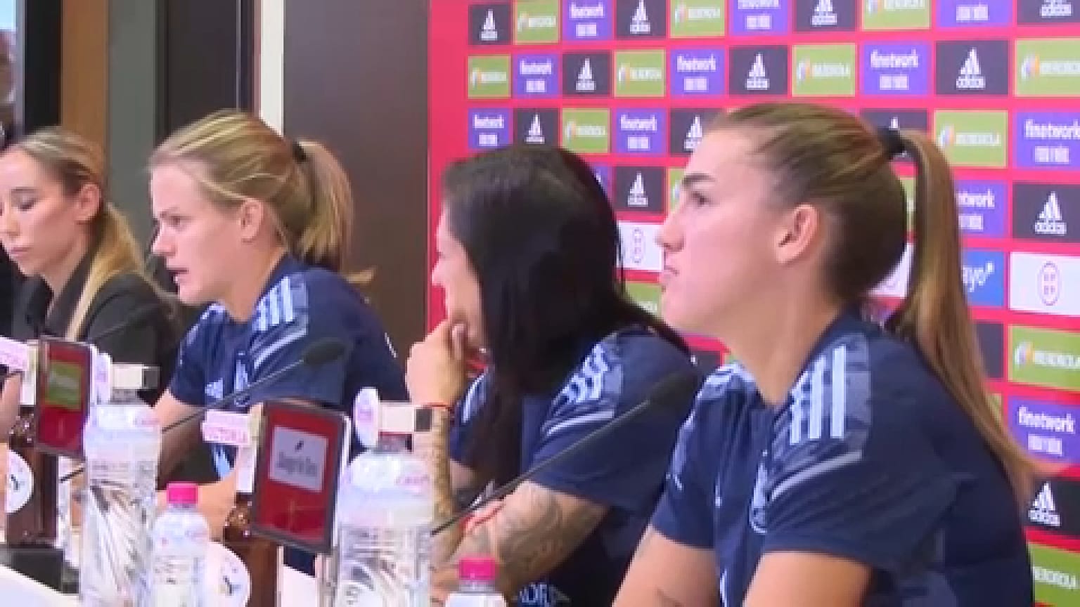 Capitanas de la selección española de fútbol femenino