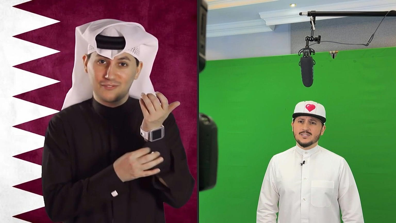 المؤثر القطري  خليفة الهارون المعروف بـ "مستر كيو".