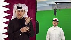 المؤثر القطري  خليفة الهارون المعروف بـ "مستر كيو".
