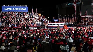 Donald Trump egyik kampánygyűlése 2022 szeptemberében