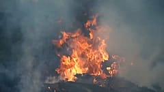 Incendio a Cipro