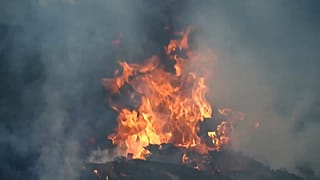 Incendio a Cipro
