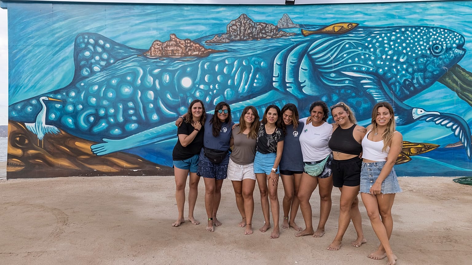 Orgcas have gained the trust of the fishing community in Agua Amarga and are helping to increase local shark populations