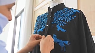 من أتولييه المصمم اللبناني سليم عزام