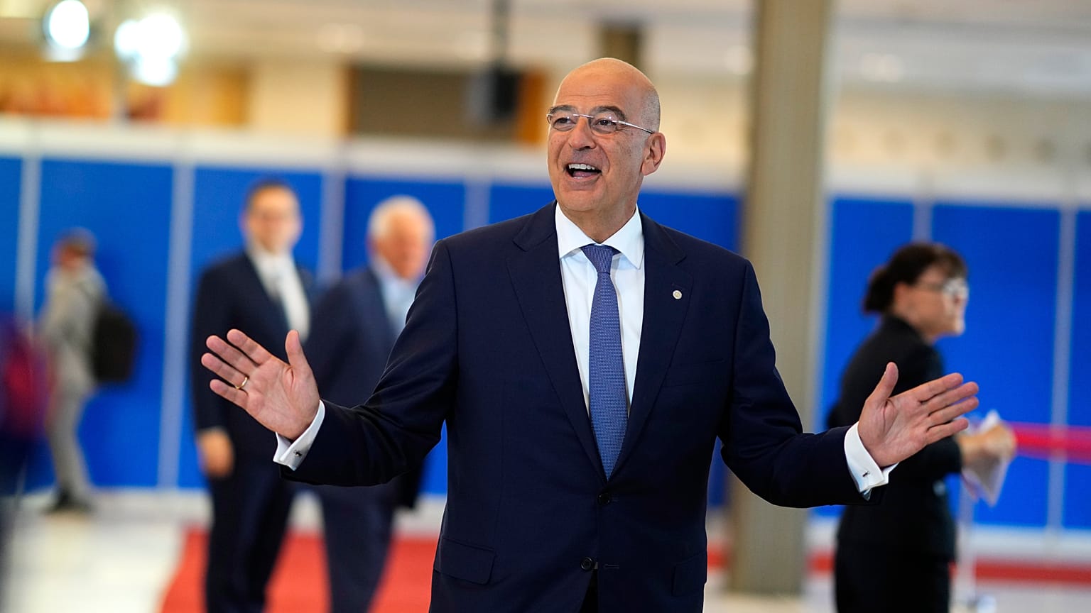 Ο Έλληνας υπουργός Εξωτερικών, Νίκος Δένδιας
