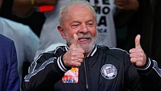 Lula en meeting à Sao Paulo