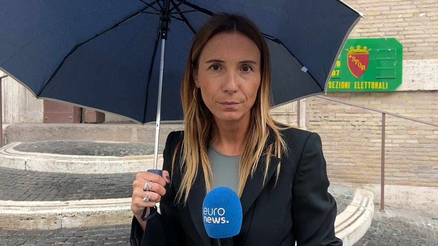 Giorgia Orlandi berichtet für Euronews aus Rom