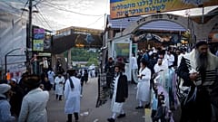 La ciudad de Uman, en Ucrania, a donde han llegado miles de judíos de diversos países