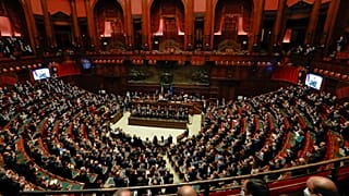 Imagen de archivo de los miembros del parlamento italiano 22/03/2022