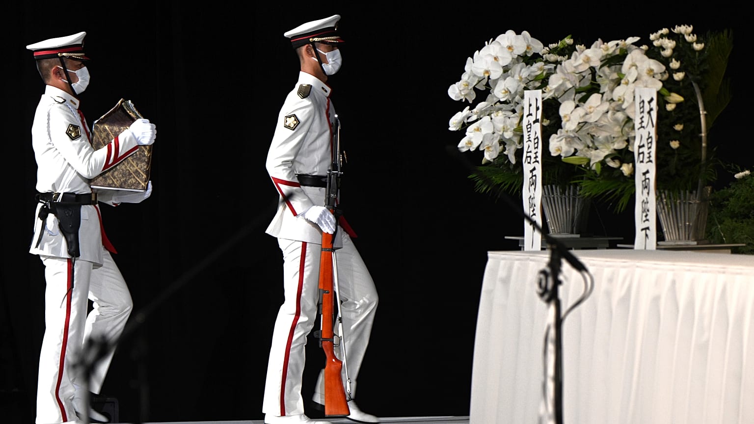  la cérémonie des funérailles nationales de Shinzo Abe, 27/09
