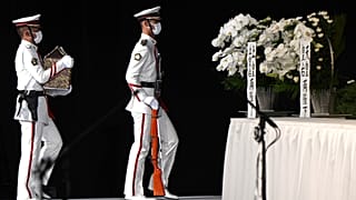 la cérémonie des funérailles nationales de Shinzo Abe, 27/09