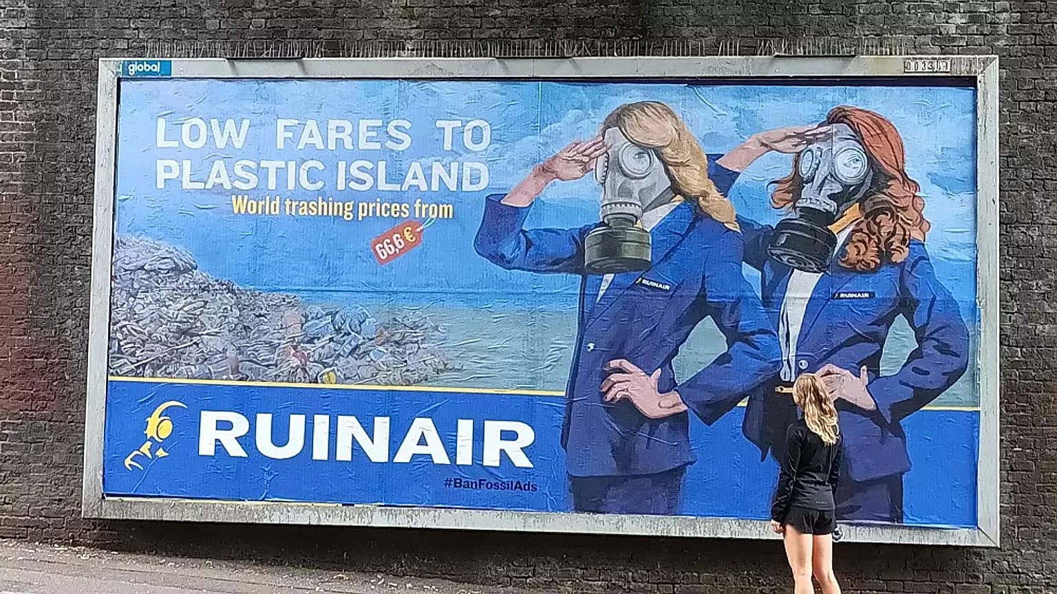 Affiche du collectif "Brandalism" 