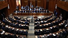 جلسة في مجلس النواب اللبناني.