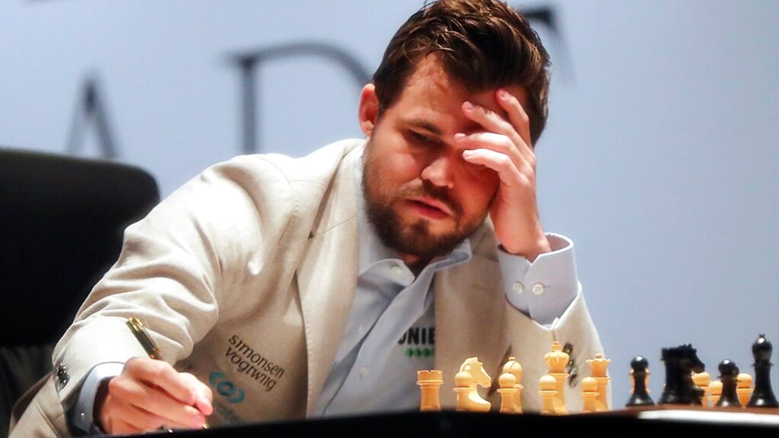Satranç oyuncusu Magnus Carlsen